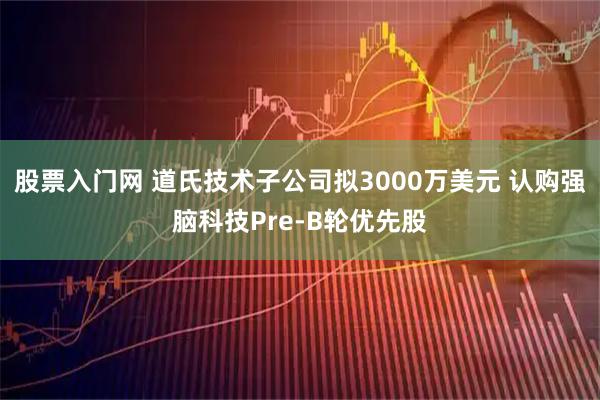 股票入门网 道氏技术子公司拟3000万美元 认购强脑科技Pre-B轮优先股