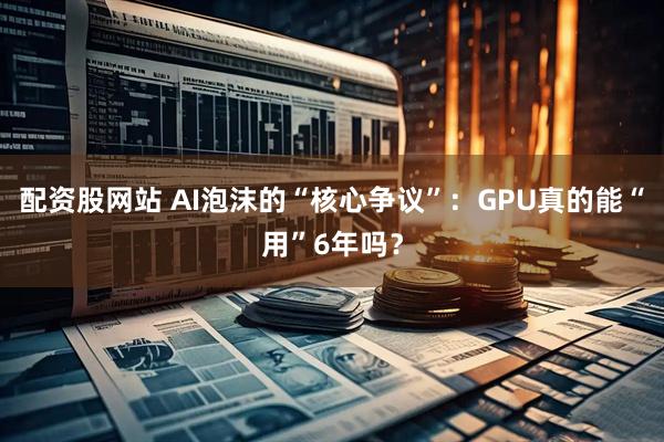 配资股网站 AI泡沫的“核心争议”：GPU真的能“用”6年吗？